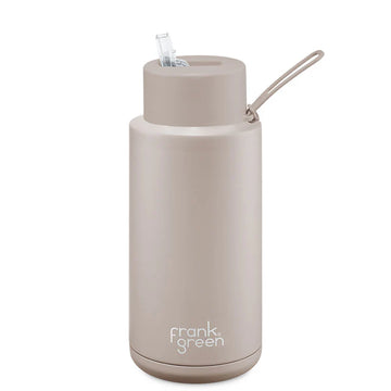 Frank Green Ceramic Reusable Bottle 1L / 34oz (Moon Dust)